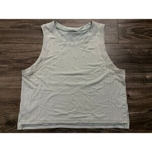 Lululemon Train to Be Tank Top Silver Blue / Silver Blue